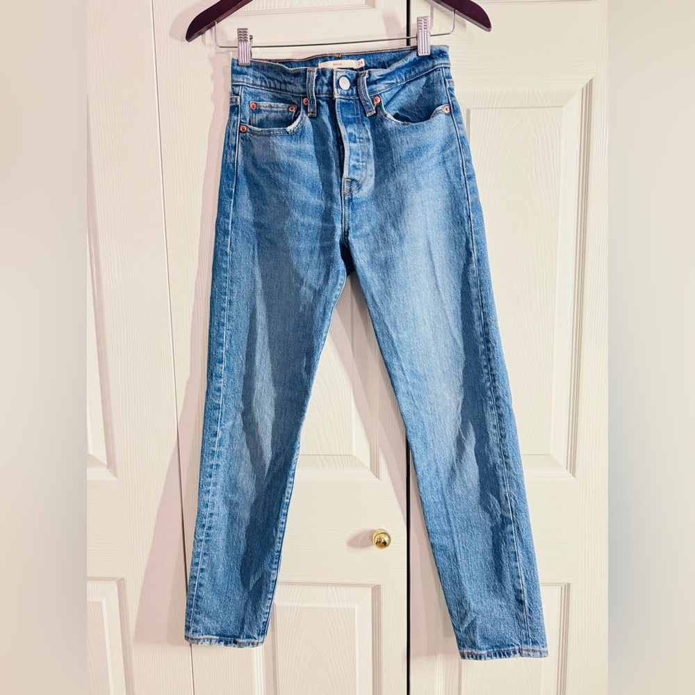 LEVI'S Premium WEDGIE ICON FIT ANKLE WOMEN'S JEANS - size 24